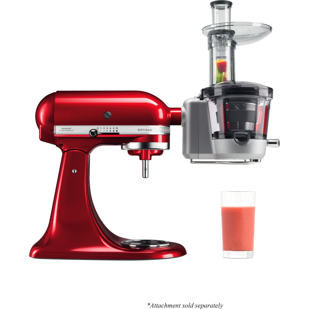 Slow juicer attachment