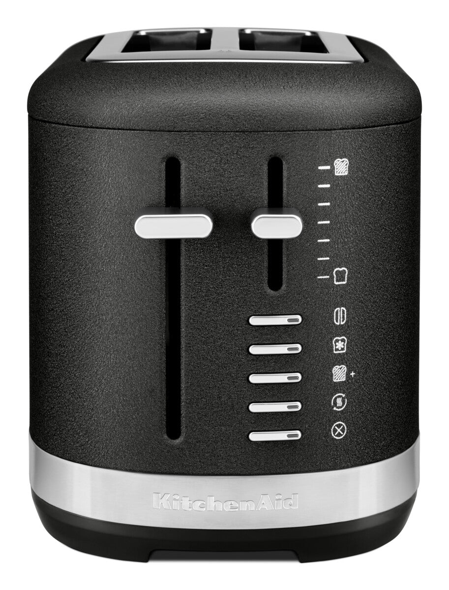 Classic 2-slice toaster – Cast Iron Black