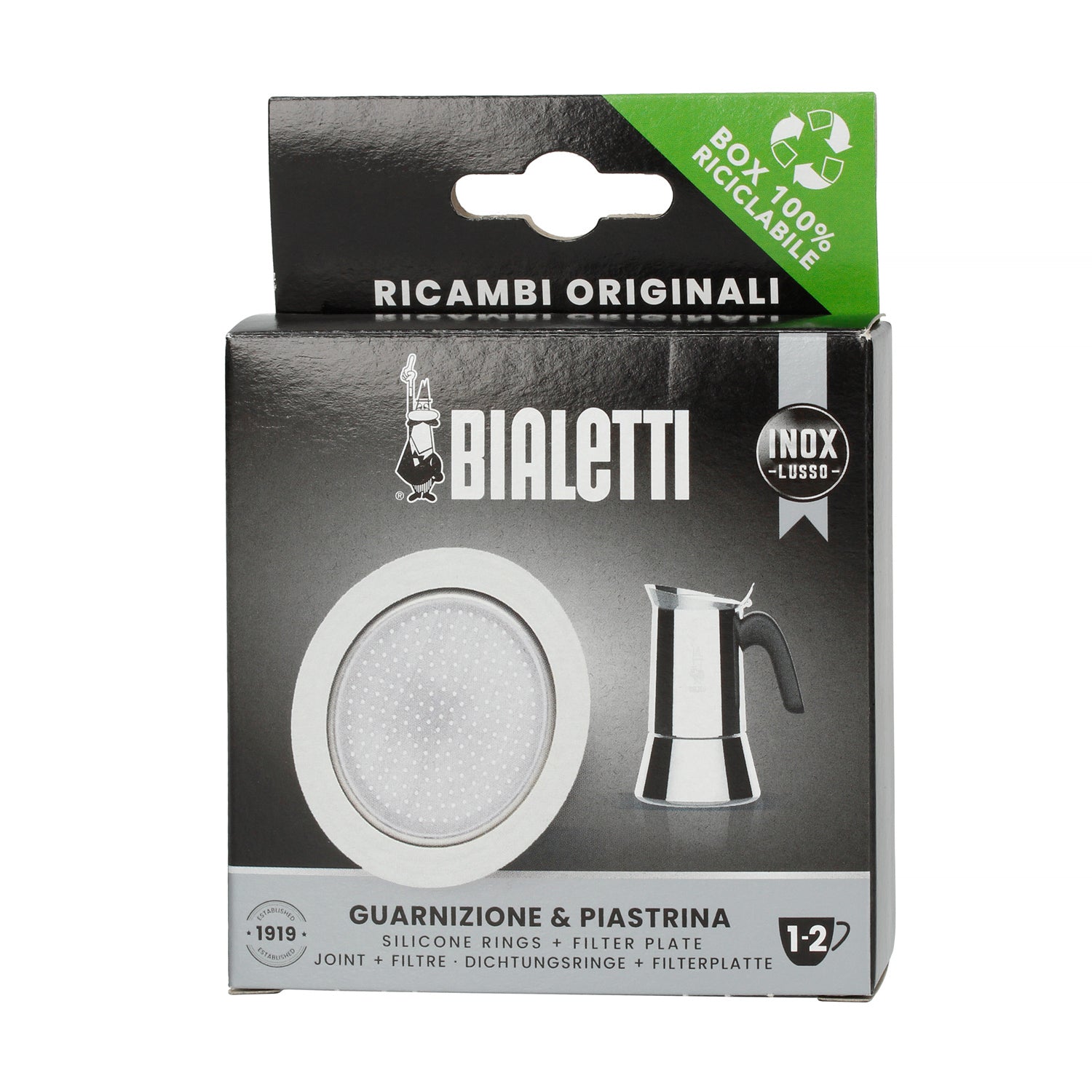 Gasket and Filter Replacement Set, 1-2 Cup