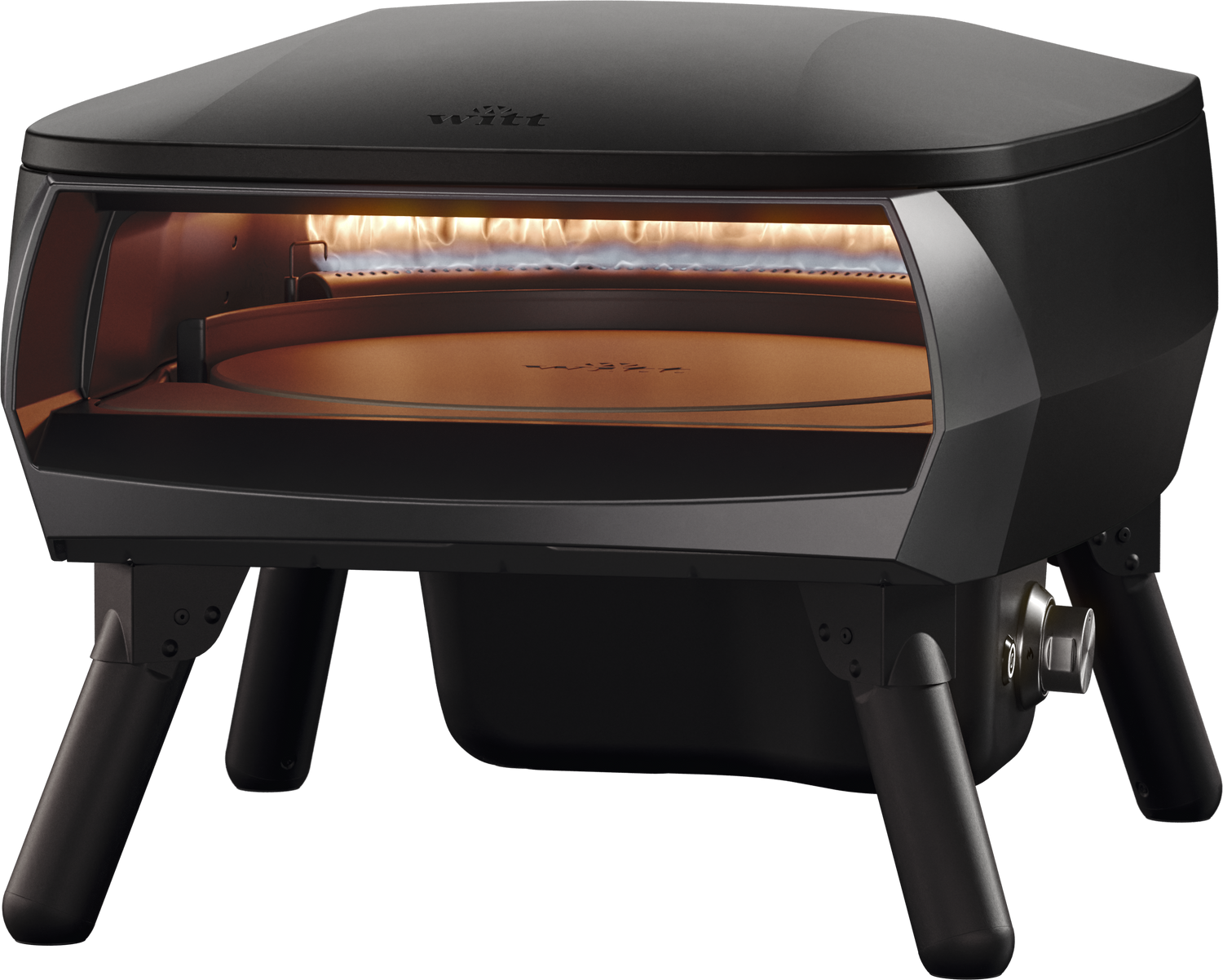 Piccolo Rotante 13" Pizza Oven – Black