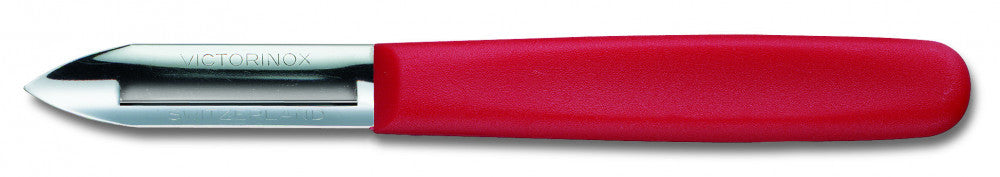 Single Slot Vegetable Peeler – Red